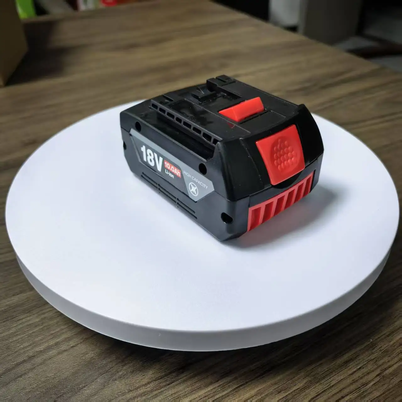 

Литий-ионный аккумулятор 18 В, 10 Ач для электроинструмента Bosch Professional GBA GSR GSB BAT618 BAT609, с указателем уровня топлива