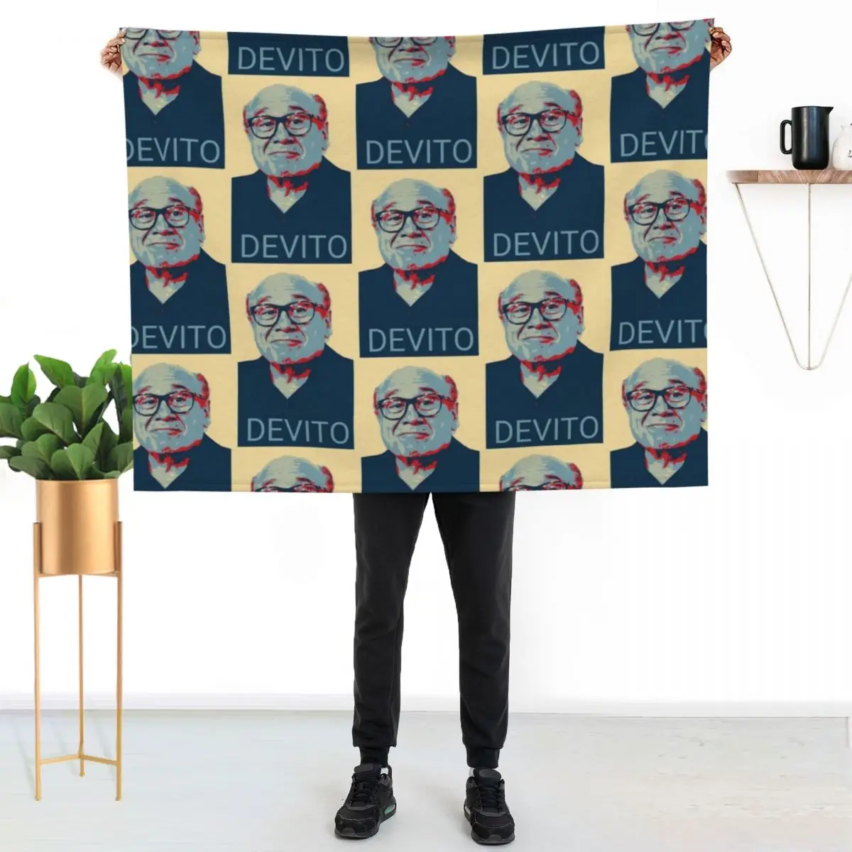 DeVito for President Throw Blanket Soft Beds Designers Winter beds Thin Sofa Throw Summer Blankets