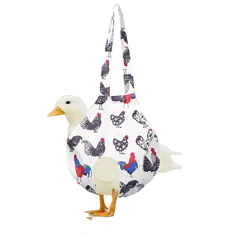 Pet Chicken Travel Hanging Bag Little Pets Chick Duck Travel Crossbody Bag Hei Hei Handbag Rooster Catching Sack