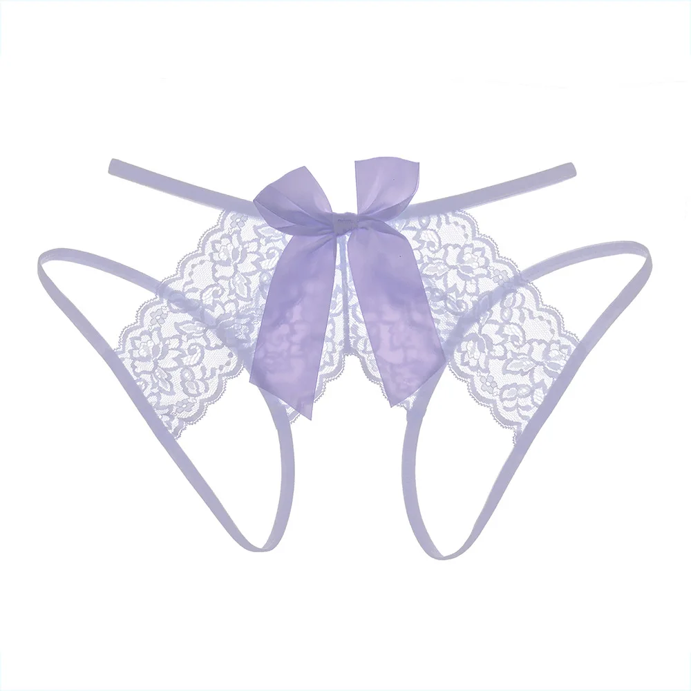 100KG  Hot  Plus Size Open Crotch Women Sexy Bdsm Lingerie Panties For Sex Transparent Thongs With Hole Tanga Exotic Accessories image 5