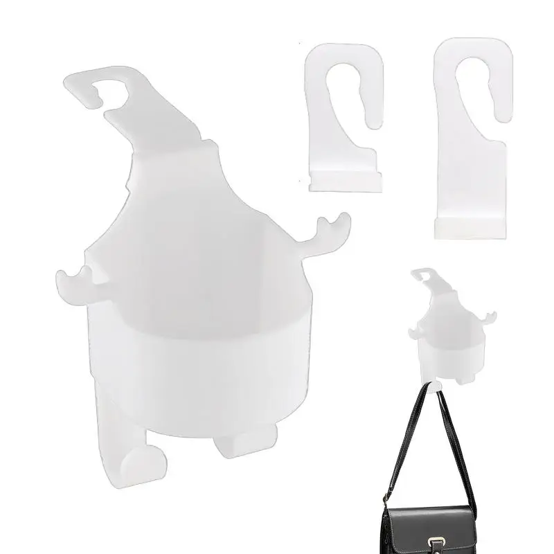 

Cup Holder For Car Backseat Multifunction Automotive Drink Holder For Backseat Hook Hanger For Bags Umbrellas Purse Reusable