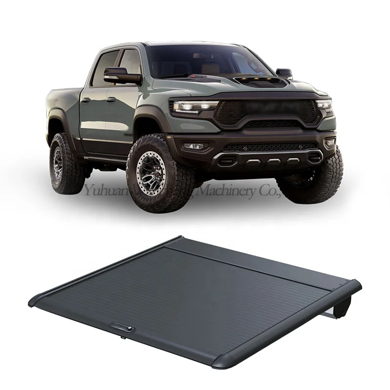 Auto Parts Retractable Truck Bed Solid  Covers Aluminium Alloy Roller Lid Pickup  Trunk  For Hilux