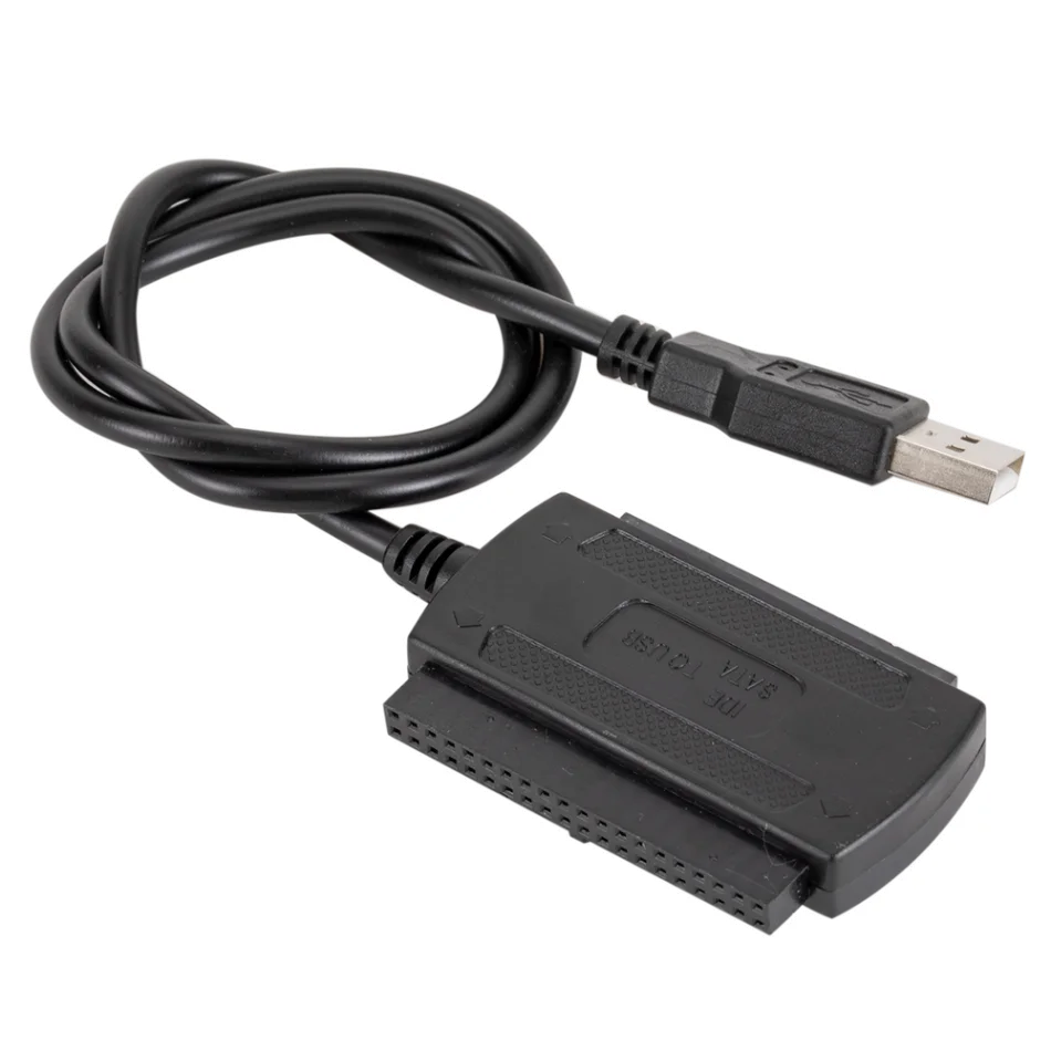 WvvMvv 3 w 1 USB 2.0 IDE SATA 5.25 S-ATA 2.5 3.5-calowy dysk twardy Adapter HDD Kabel do laptopa PC Konwerter