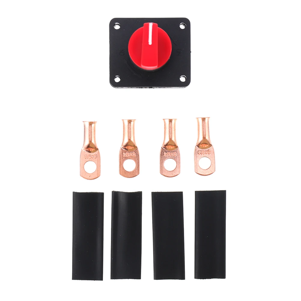 

Disconnect Switch 12V 60V Easy Operation ABS Copper Marine RV Car Boat Power Cut Off Switch Anti Theft Device