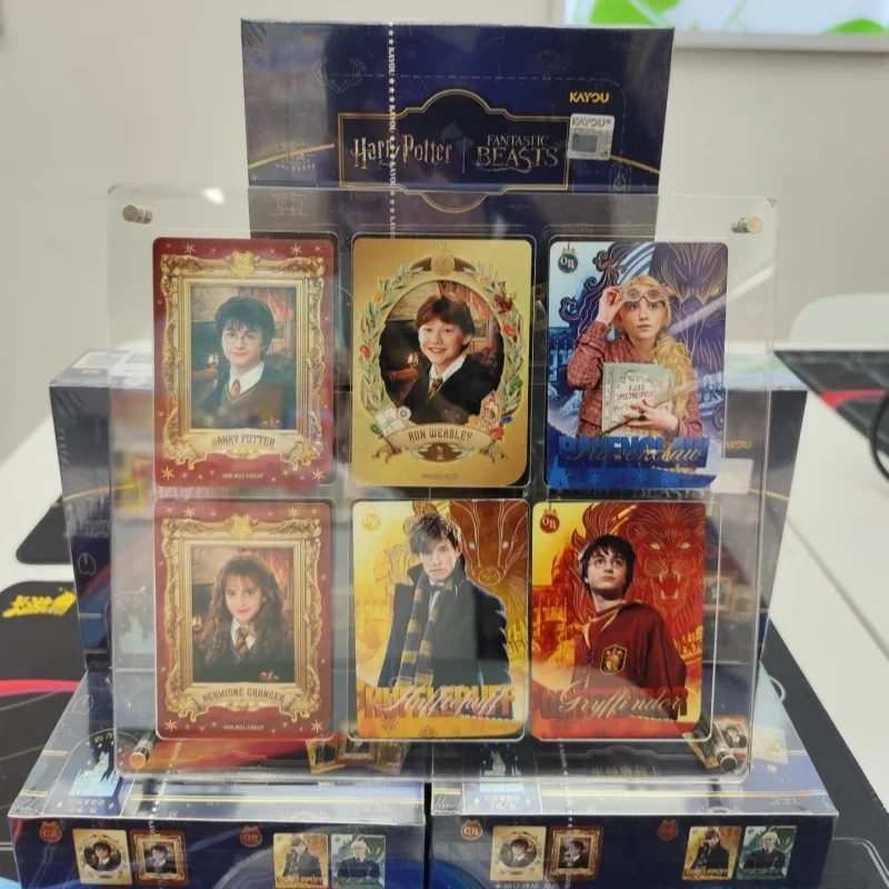KAYOU Harry Potter Ultimate Edition بطاقات التداول الساحرة حزمة أصلية لعبة بطاقات فلاش هدايا قابلة للجمع