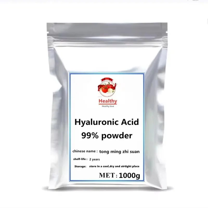 99% Hyaluronic Acid Powder Cosmetic HA Low Molecular Weight Moisturizing,Anti-ultraviolet skin whitening free shipping