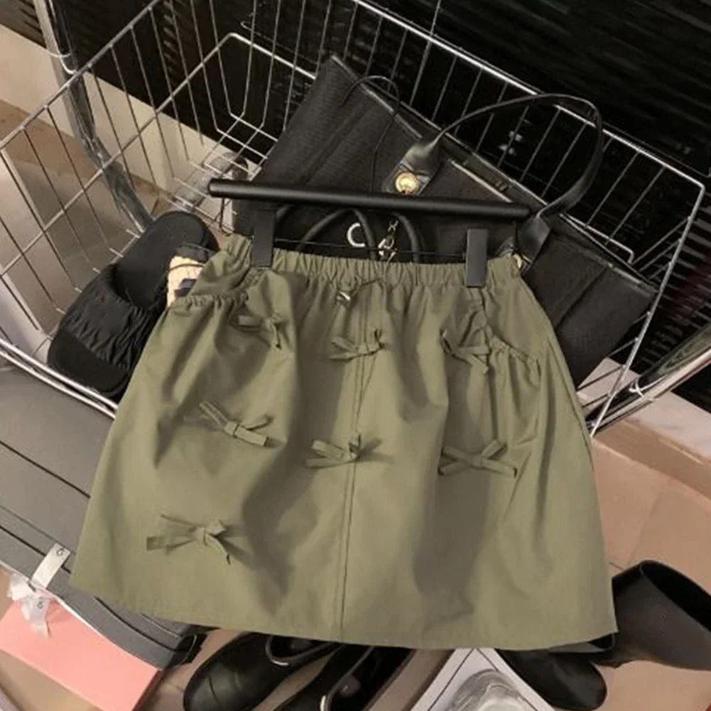 

Bowknot Skirt Drawstring Skirt Suitable For Multiple Seasons Comfortable Fit Fashionable Design Perfect For Various Occasions