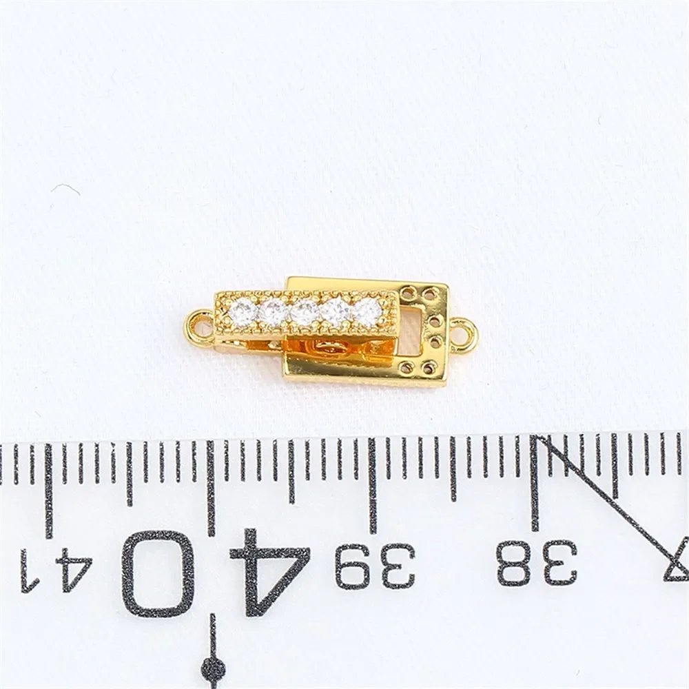 Рисунок 6 - Позолоченная медная застежка для ювелирных изделий