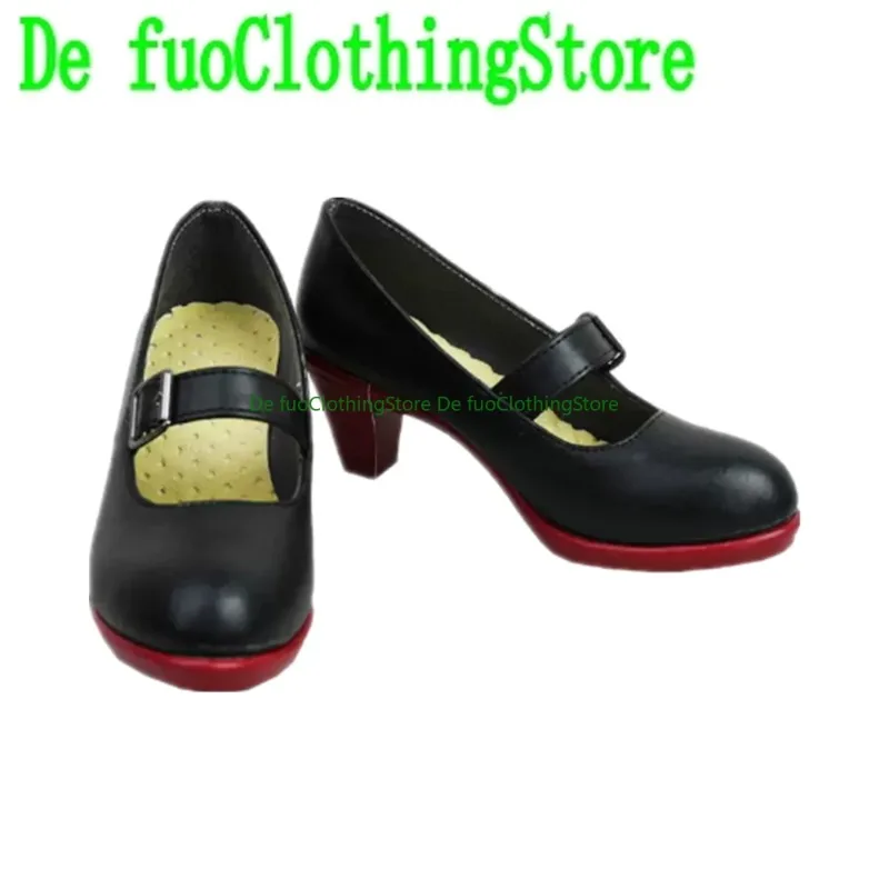 Defuo alexandrina sebapane zenless zona zero cosplay sapatos jogo anime jogo rpg festa de halloween adereços sapatos botas
