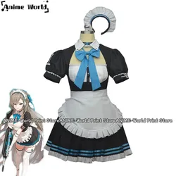 Blue Archive Itinose Asena Maid Cosplay Costume Anime Clothing Full Outfit