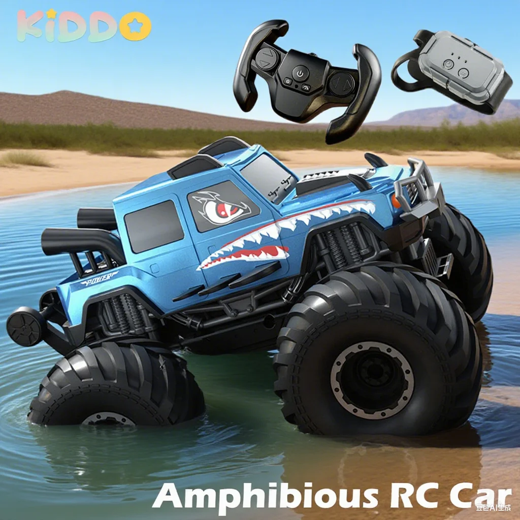 

JJRC Q215 RC Cars Amphibious Waterproof Truck Toys Gesture Remote Control Car Trucks 4WD All Terrain Off-Road Vehicle Toys Gift