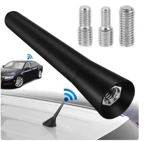 Car Antenna 6.5cm Car Radio Accessories FM/AM for Citroen C3 C4 C5 Berlingo Picasso Xsara