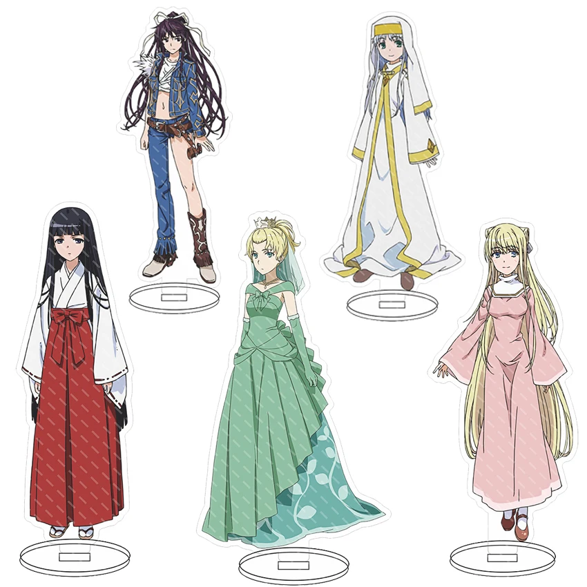 Figurine Anime en Acrylique 16CM - Index Magique : Kamijō Tōma, Index, Misaka Mikoto, Accelerator - Ornements et Cadeaux