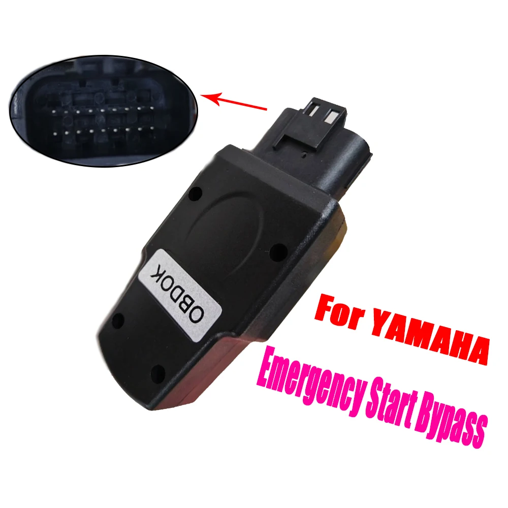 

For YAMAHA Immobiliser Emulator TMAX Emergency Start Bypass Module 2015-2021 Without Key Essential Tools for Emergency Start-Up