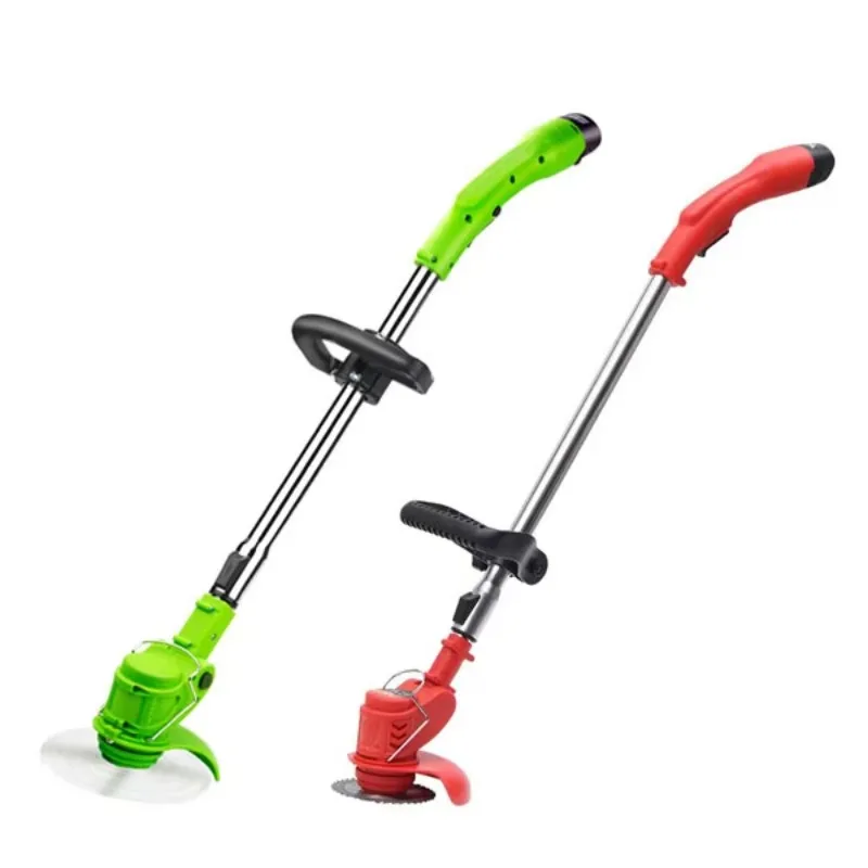 Lithium Battery Brush Grass Cutter Garden Pruning Tools Portable Electric Lawn Mower Cordless Power String Trimmer
