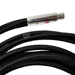 Dragon XLR Cable Pure Silver Solid Conductor Balanced Cable 2Male Plug To 2Female Plug HiFi Amplifier XLR Balanced Cable