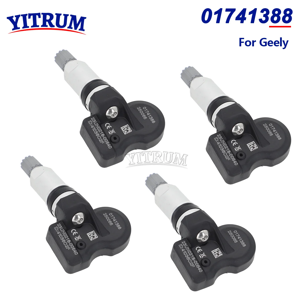 

01741388 TPMS Tire Pressure Sensor For Geely Binyue EMGRAND Binyue COOL Binray 2018 2019 2020 2021 2022 2023 101741388 433MHz
