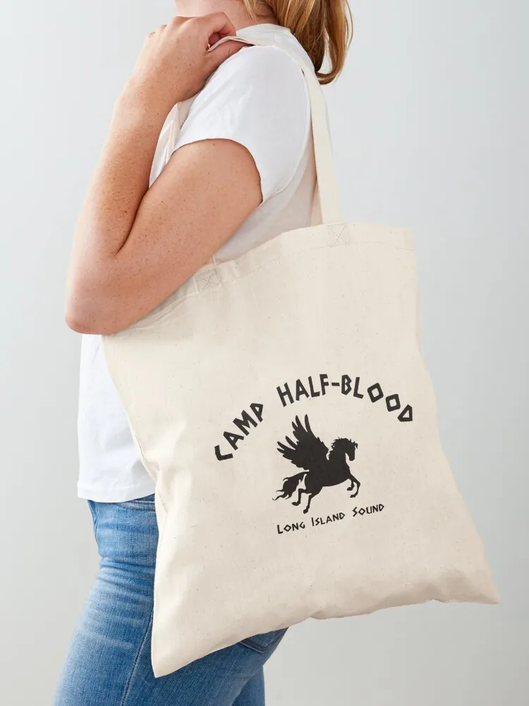 Camp Half-blood Tote Bag custom fabric bag Customizable tote bag Shopper Fabric