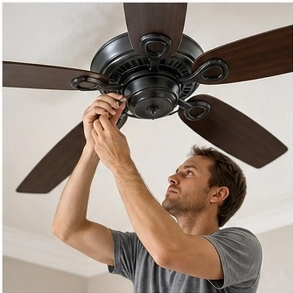 1Set Ceiling Fan Balancing Kit Precision Fan Balance Weights Balancing Clips for Vibration Control Noise Reduction Blade