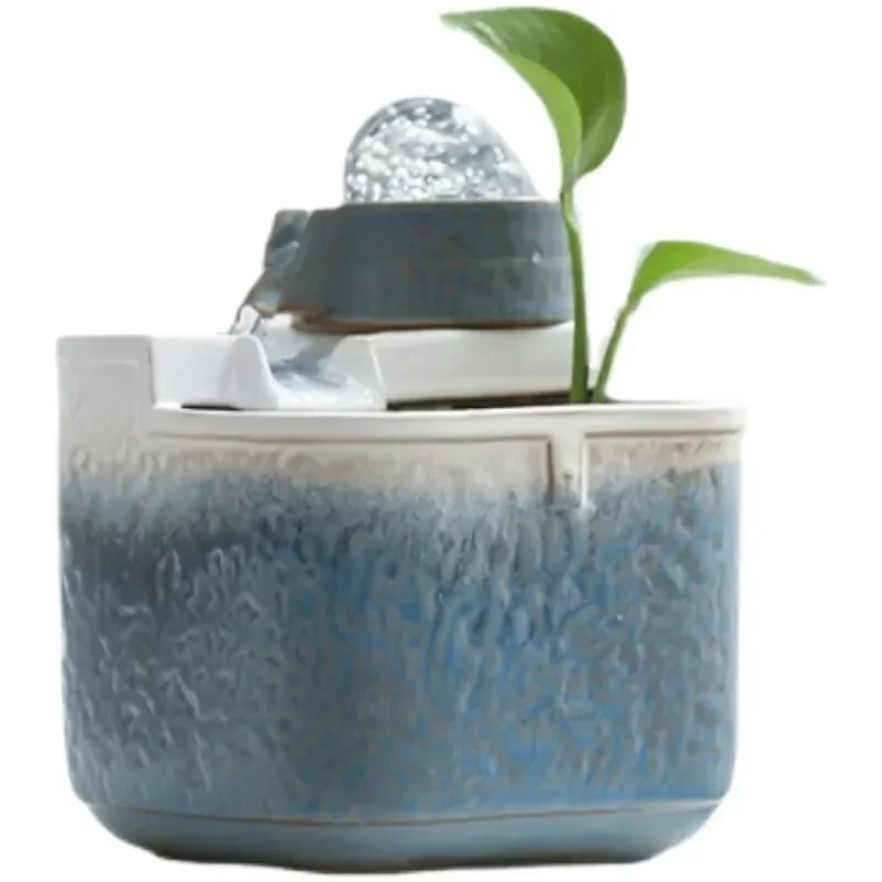 

Desktop simple water ornament