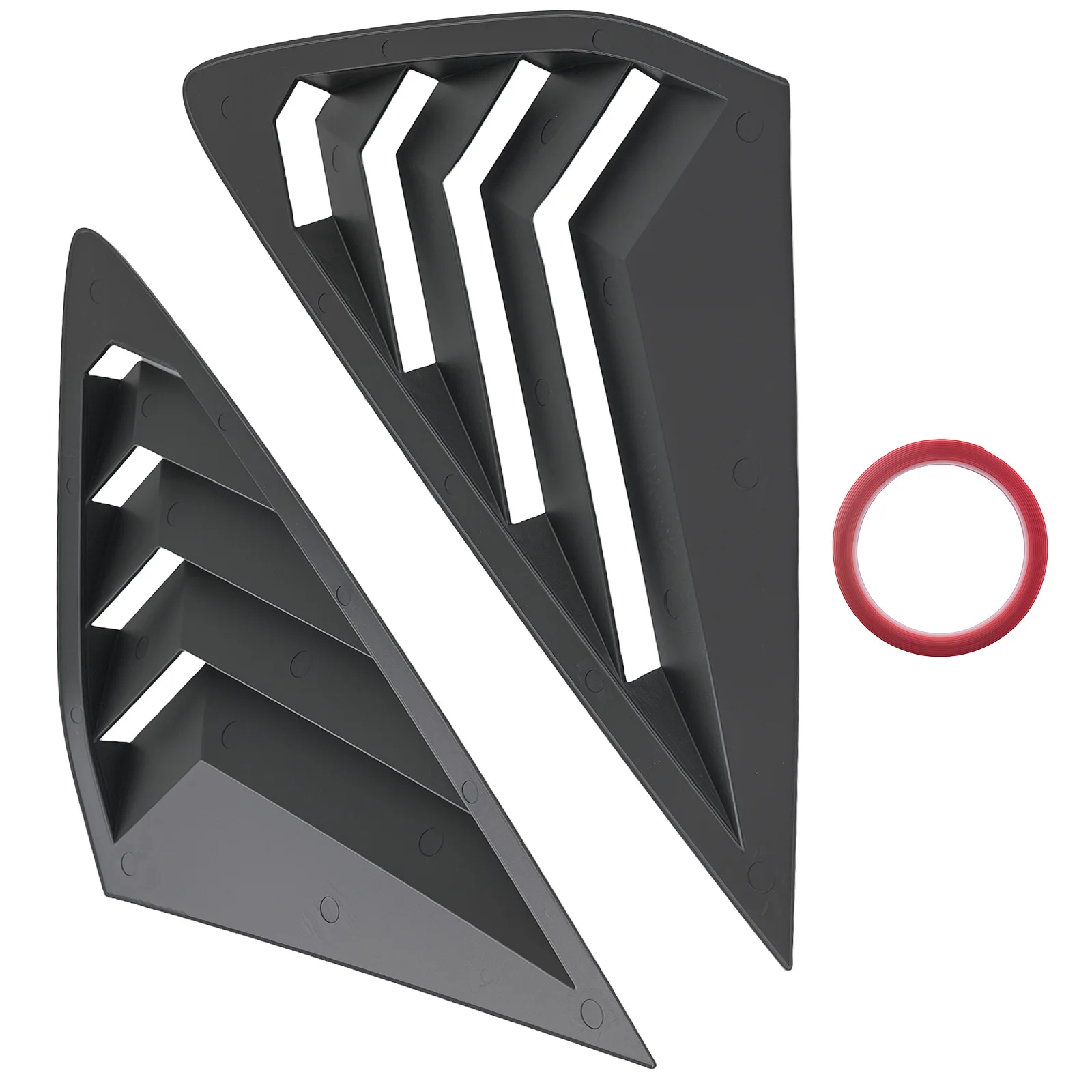 

Gloss Black ABS Side Window Louvers for Honda Accord 2023-2025 Pair