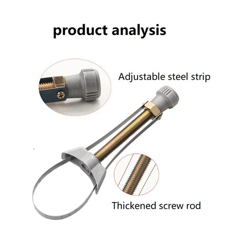 أداة فك قابلة للتعديل لتغيير زيت المفك لعناصر فلتر الزيت