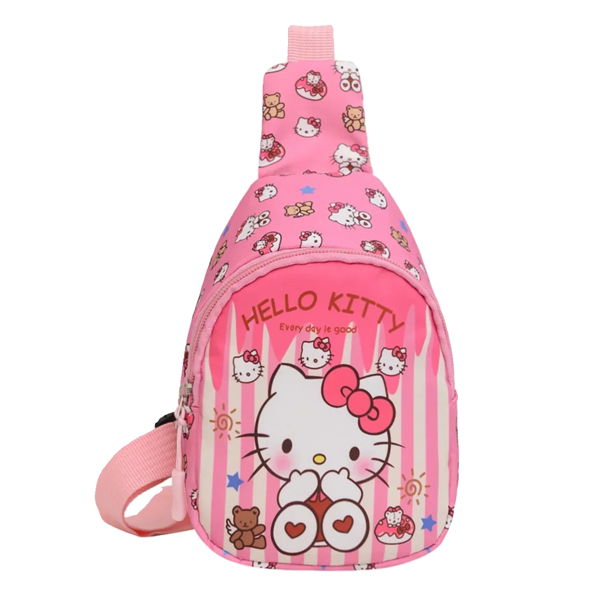 

Sanrio Hello Kitty Cinnamoroll Chest Bag Kawaii Crossbody Bags for Girls Kuromi My Melody Messenger Shoulder for Women