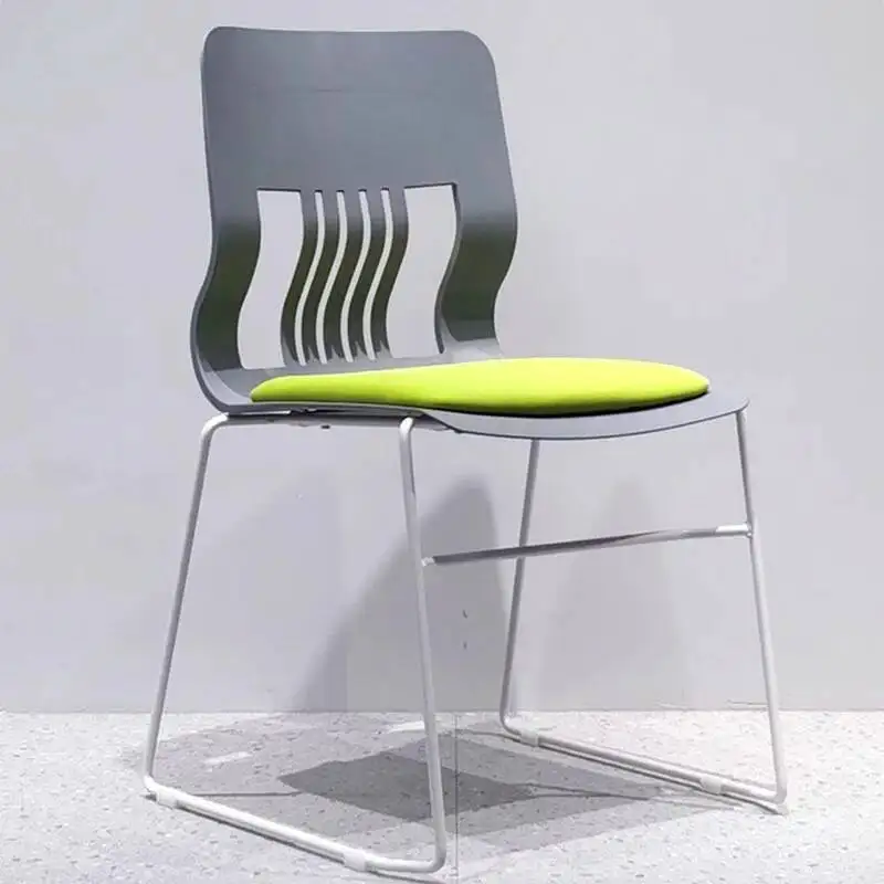 

Fashion Office Chairs Nordic Style Modern Plastic Meeting Training Office Chairs Ergonomic Computer Office Furniture Sillas FYOC