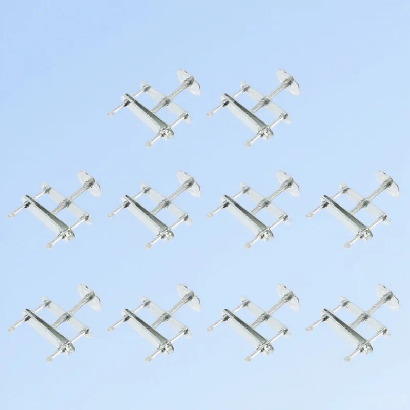 

10Pcs Adjustable Pinchcock Clamp Flatjaw Design Ergonomic Handle Non Deformable Lab Sealing Clip for Control School