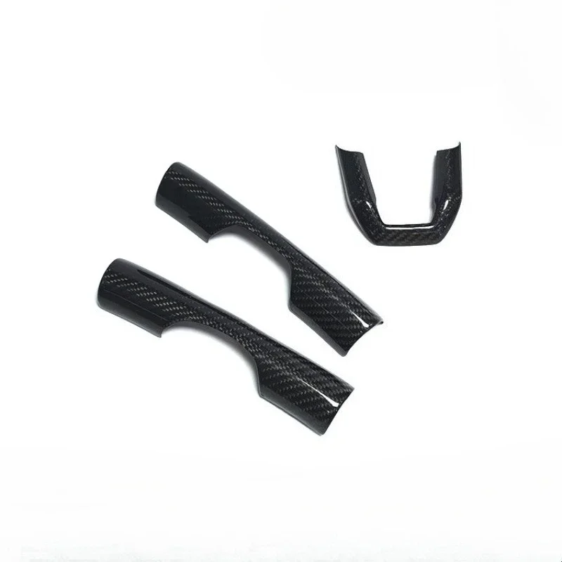 

Для Lamborghini Hurricane Huracan 580 14-21 настоящее сухое рулевое колесо из углеродного волокна, подбородок, декоративная крышка, модификация, аксессуары