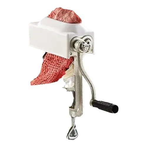 

Manual cast iron tenderizer steak machine