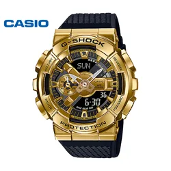 Casio GM-110 men's watch series G-SHOCK small steel cannon series genuine black gold waterproof sports couple watch