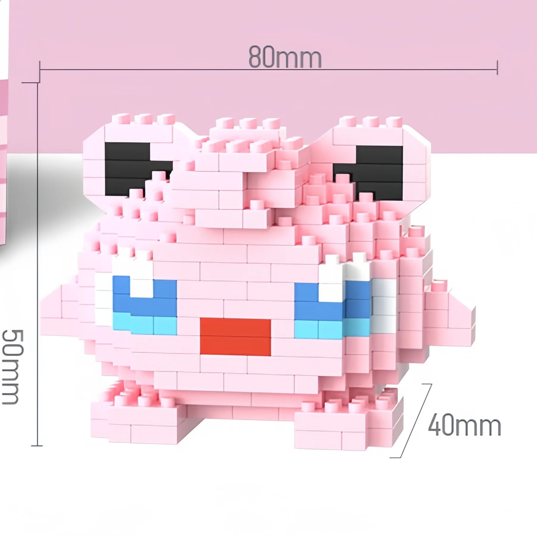 Pokemon Blöcke kleine Cartoon Mini Baustein Pikachu Charizard Eevee Mewtwo Anime montieren Action-Modell Puppen Jungen Spielzeug – Detail 5