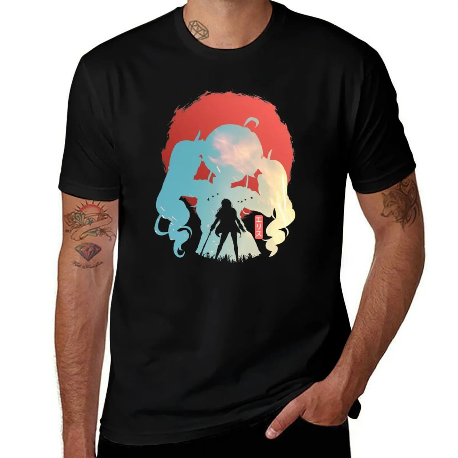 Fiery Eri Breyrat T-Shirt Active Wear Sports for Men T-Shirt