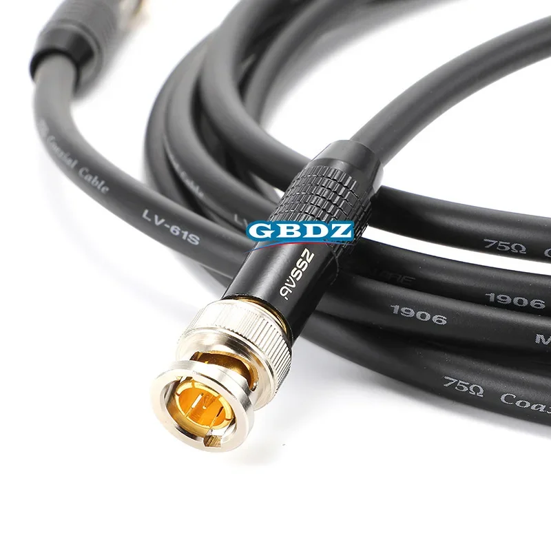 75 ohm Q9 male and female plug HD-SDI digital high definition easy to weld BNC connector 2k audio video camera HIFI