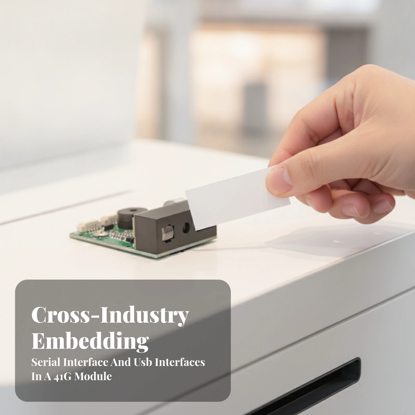 Embedded QR Code Scanning Module Serial Port QR Code Scanning Module Code Reader Scanner with USB Interface Sensitive