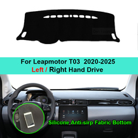 For Leapmotor T03 2020-2023 2024 2025 Dashboard Mat Auto Anti-dirty Sunshade Cover Carpet Pads Car Interior Accessories Stickers