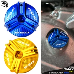 For YAMAHA TMAX 530 500 560 TMax530 SX DX TECH MAX TMAX560 2022 2023 Motorcycle CNC Aluminum Engine Oil Filler Plug Cap Screw