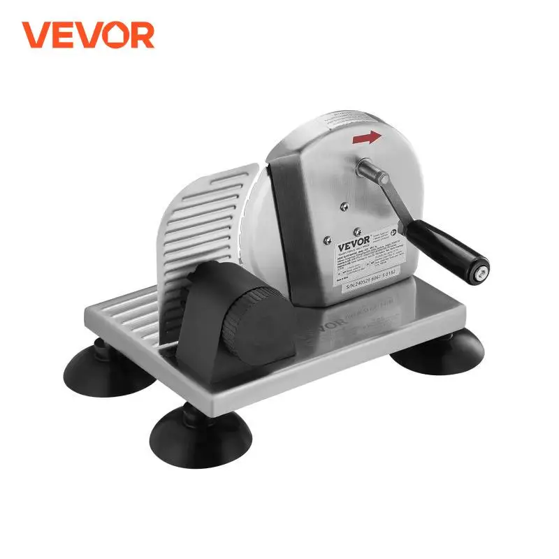 VEVOR Manual Bread Slicer Adjustable Cheeser Butter Bread Cutting Micro-Serrated Stainless Steel Blade Commercial Cheese Slicer