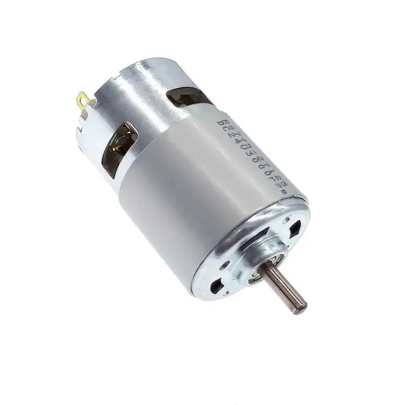 DC 12V Motor 775 24V double Ball Bearing 3000rpm4500rpm6000rpm8500rpm10000rpm  RS775 Large Torque Low Noise