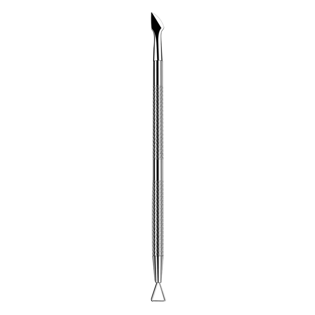 

2 Pcs Armor Removal Planer Nail Cuticle Cleaner Manicure Tool Pusher Stainless Steel Pedicure Care