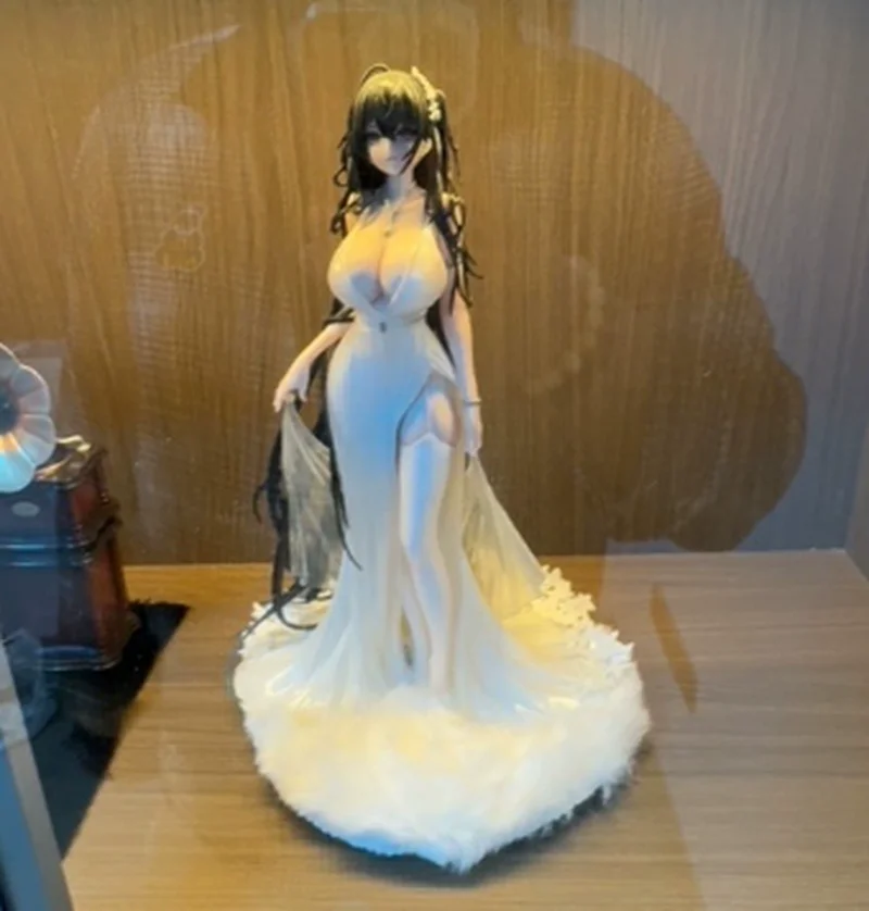 

Wandai Anime Figure Azur Lane Taihou Oath Sea Breeze Standing Beautiful Girl Desktop Car Decoration For Adult Collection