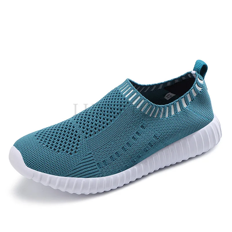 Zapatos Deportivos informales para mujer, Zapatillas de malla con cabeza redonda y fondo plano, cómodos y transpirables, a la moda, para exteriores, para primavera