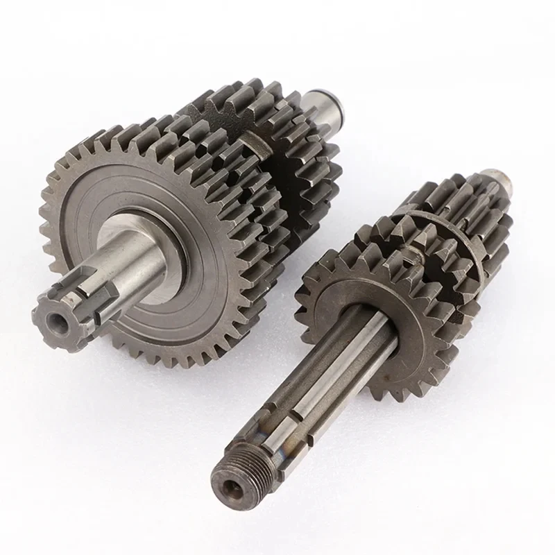 

Motorcycle Transmission Gear Box Main Counter Shaft For YX 140Cc 150Cc 160Cc Engine Pit Dirt Bike Motocross Replacement Parts