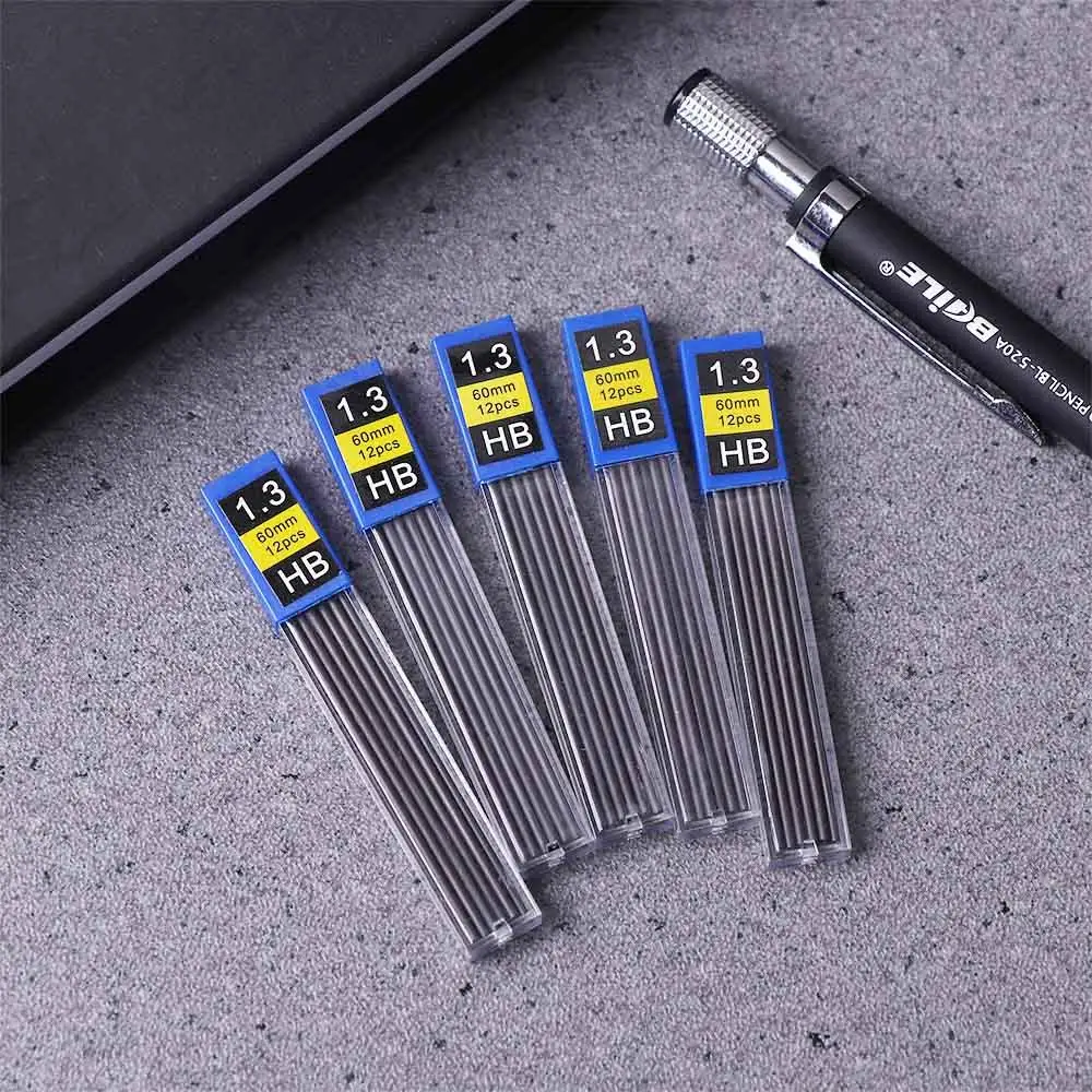 5 Stück/Los 0,3mm 0,5mm 0,7mm 0,9mm Druck bleistift Blei Nachfüll kunst Zeichnung automatische Bleistift austauschbare Nachfüllungen niedliches Briefpapier – Detail 7