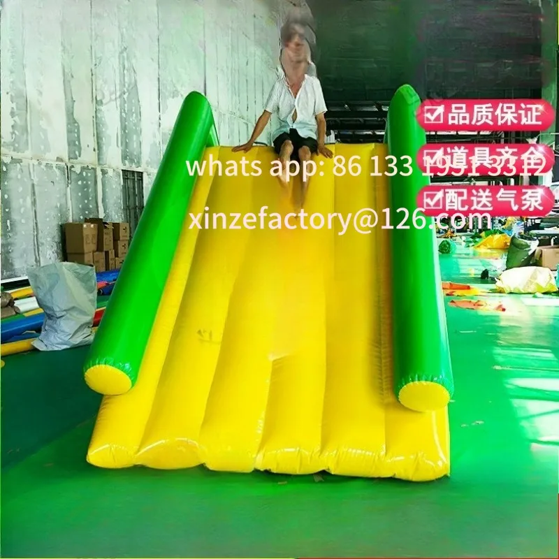 Inflatable Water Slide Rock Climbing Children's Park Million Ball Pool Toys Water Playground Triangle Slide
