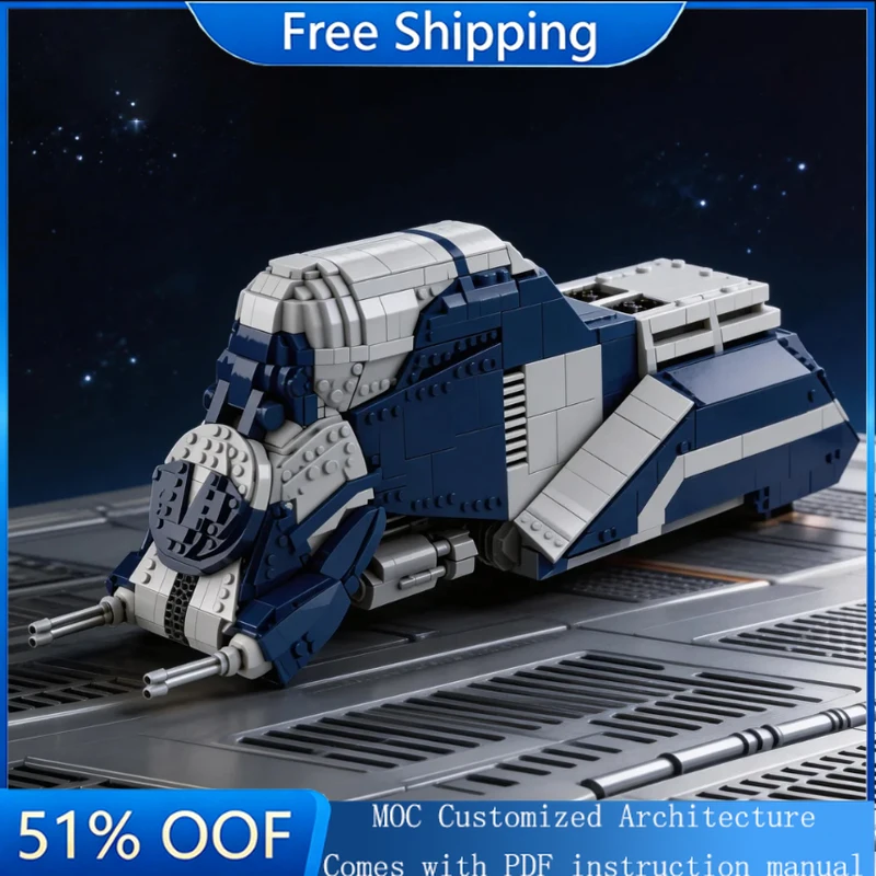 

3532 PCS MOC Star Battle Multi Unit Transport Combat Trade Starship Model Building Block Brick Creative Assembly Birthday Gifts
