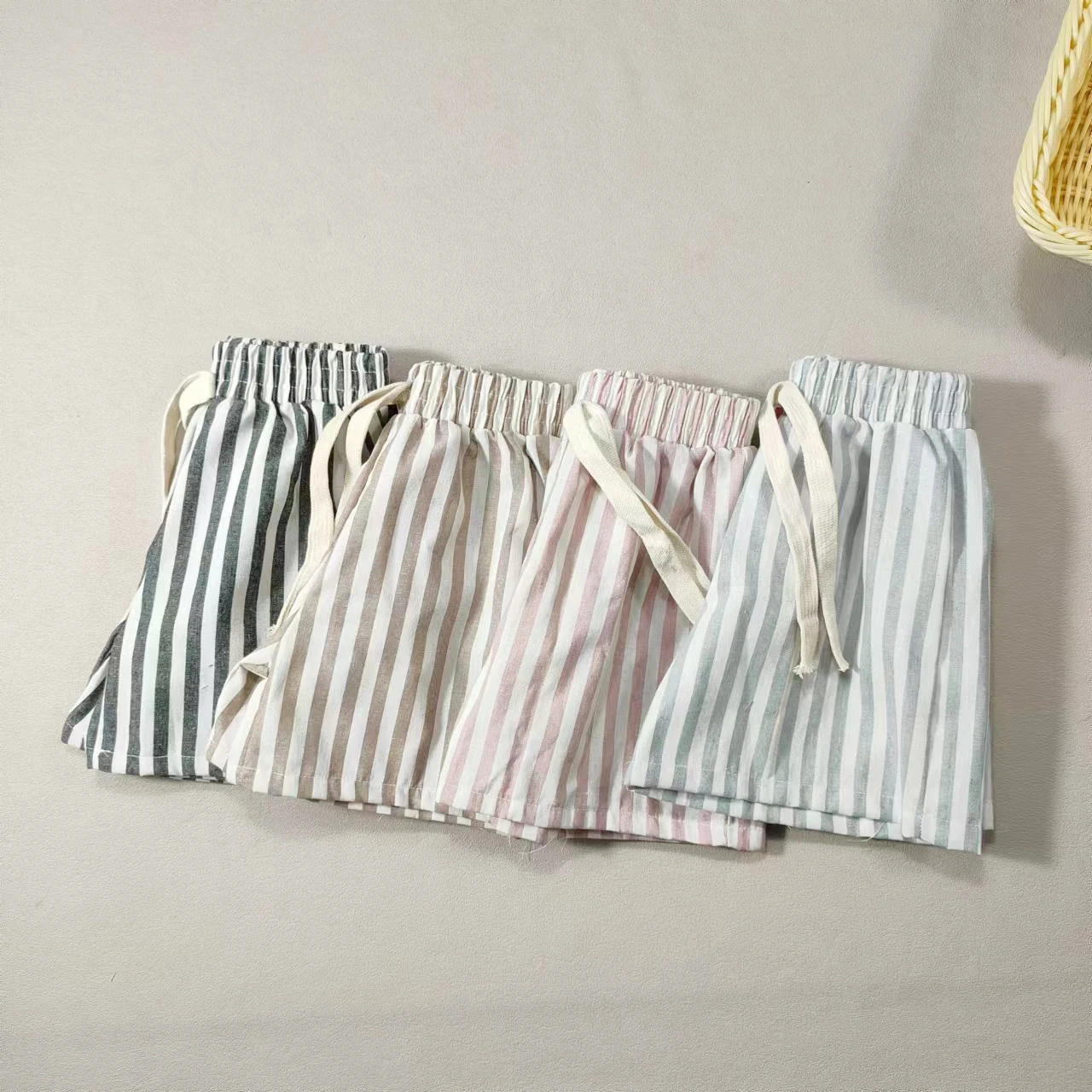Kinder shorts Kinder hosen Einzelstück Hosen aus reiner Baumwolle Jungen Freizeit hosen Mädchen Shorts Baby jacken Hosen im britischen Stil – Detail 5