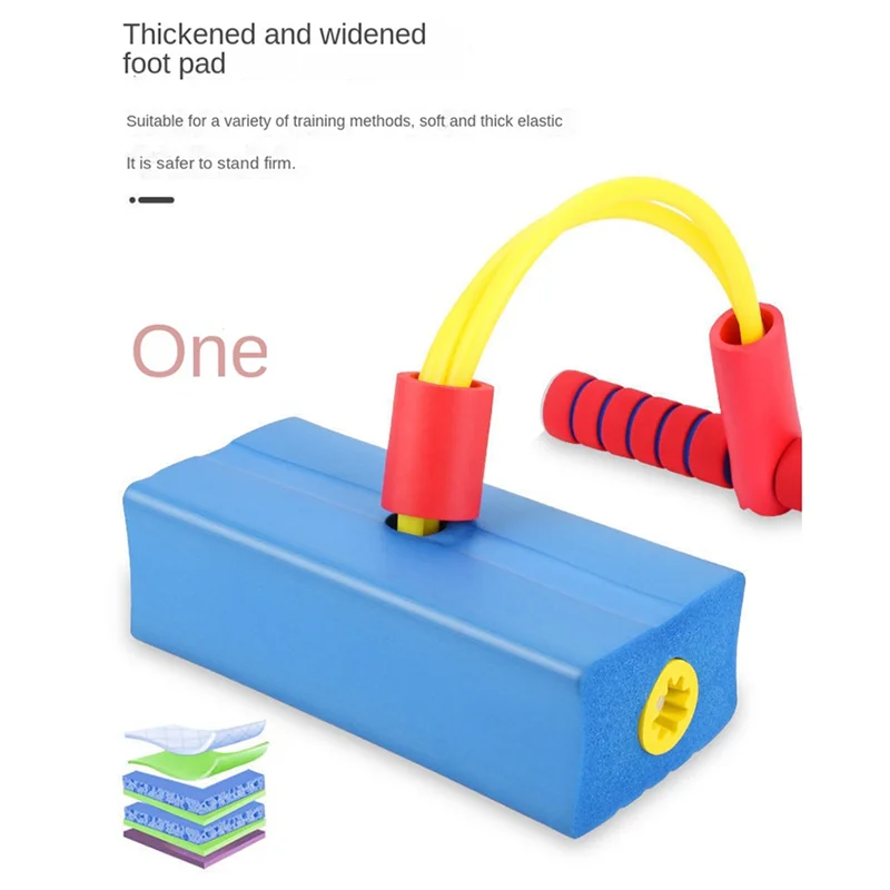 

ABTI-Children's Jumping Pole Toy Indoor & Outdoor Sports Game Balance Training Foam Spring Jumping Machine Holiday Gift