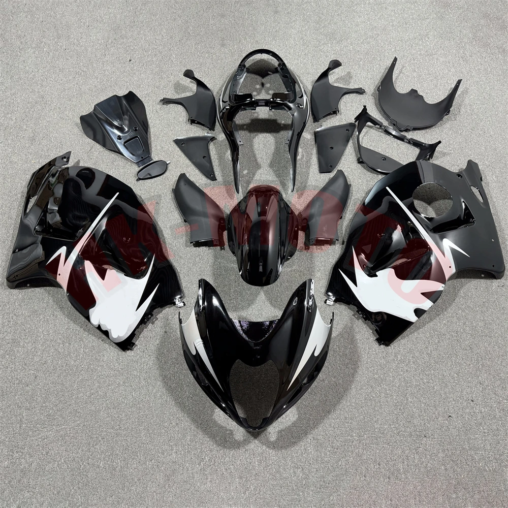 Motorcycle Fairing Kit Fit For GSXR1300 GSX-1300R Hayabusa 1997-2007 Bodywork Set High Quality ABS Injection Bright Black Silver